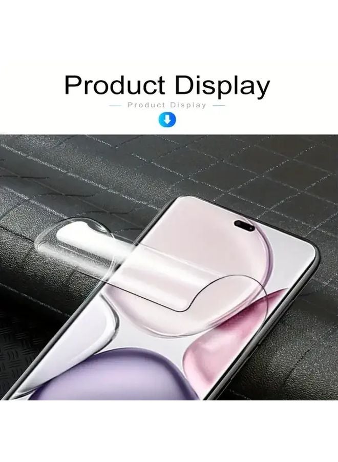 Honor X7c 4 In 1 2 2 HD Hydrogel And Lens Film Full Coverage Screen Protector - Image 4